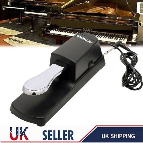 Sustain foot pedal with - foot,