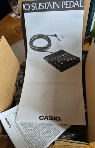 Casio sustain pedal boxed - pedal,