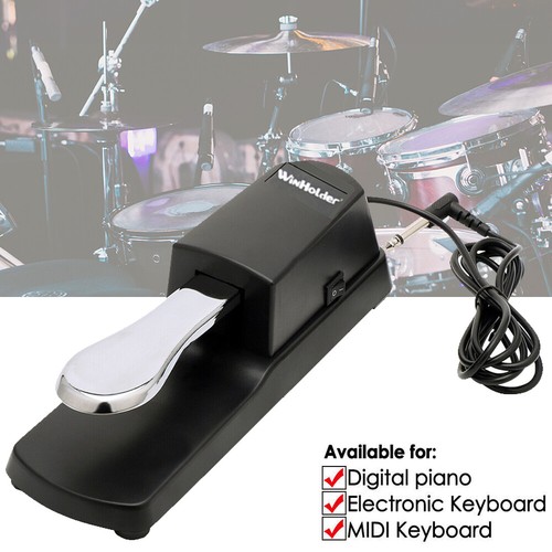 Universal sustain pedal - sustain, w/