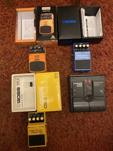 Guitar effects pedal bundle - effects,