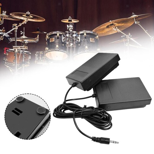 Sustain pedal compact black - pedal,